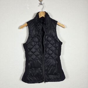 LULULEMON Down For A Run Vest - Black - Sie 4 Zip Dont Work